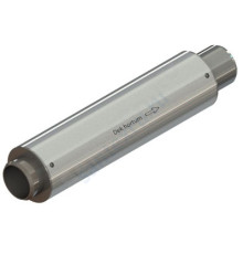 Компенсатор сильфонный осевой однослойный с кожухом и внутренним экраном сталь нерж DEK Ду 100 Ру16 под приварку патрубки сталь L=330мм Hortum 100-16-60 (0010100-060/t95) сжатие/растяжение 30/30