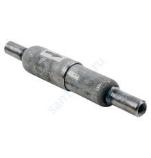 Компенсатор сильфонный осевой многослойный с кожухом и внутренним экраном сталь нерж КМШ Ру16 под приварку патрубки сталь L=250мм КМШ 15-16-25 сжатие/растяжение 12,5/12,5