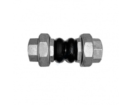 Компенсатор резиновый антивибрационный EPDM FC6 Ду 20 Ру10 ВР L=200мм ADL DY01B104977 сжатие/растяжение 22/5