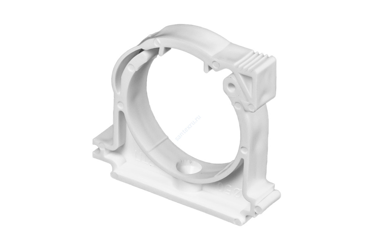 Хомут крепежный пластик белый (Дн 50) RTP (РосТурПласт) 24575