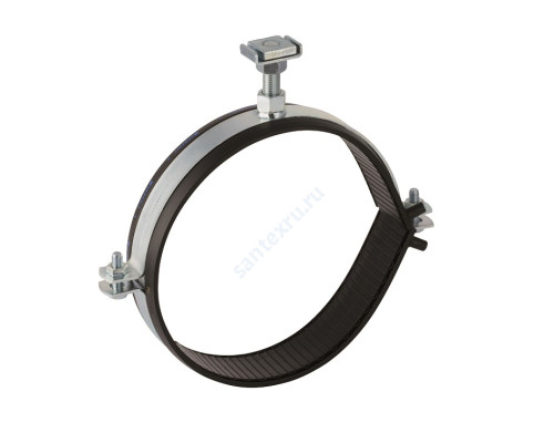 Хомут крепежный сталь оц Ду 250 (Дн 250) М16 с элетросварной лентой Geberit Pluvia 371.861.00.1