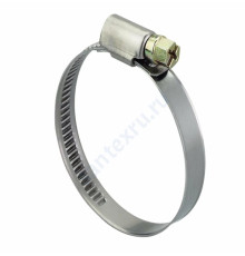Хомут червячный сталь нерж (Дн 20-32)