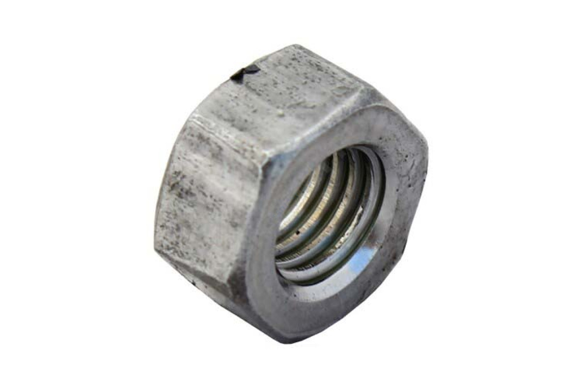 Гайка стальная оц М27 шестигранная вес ГОСТ 5915-70