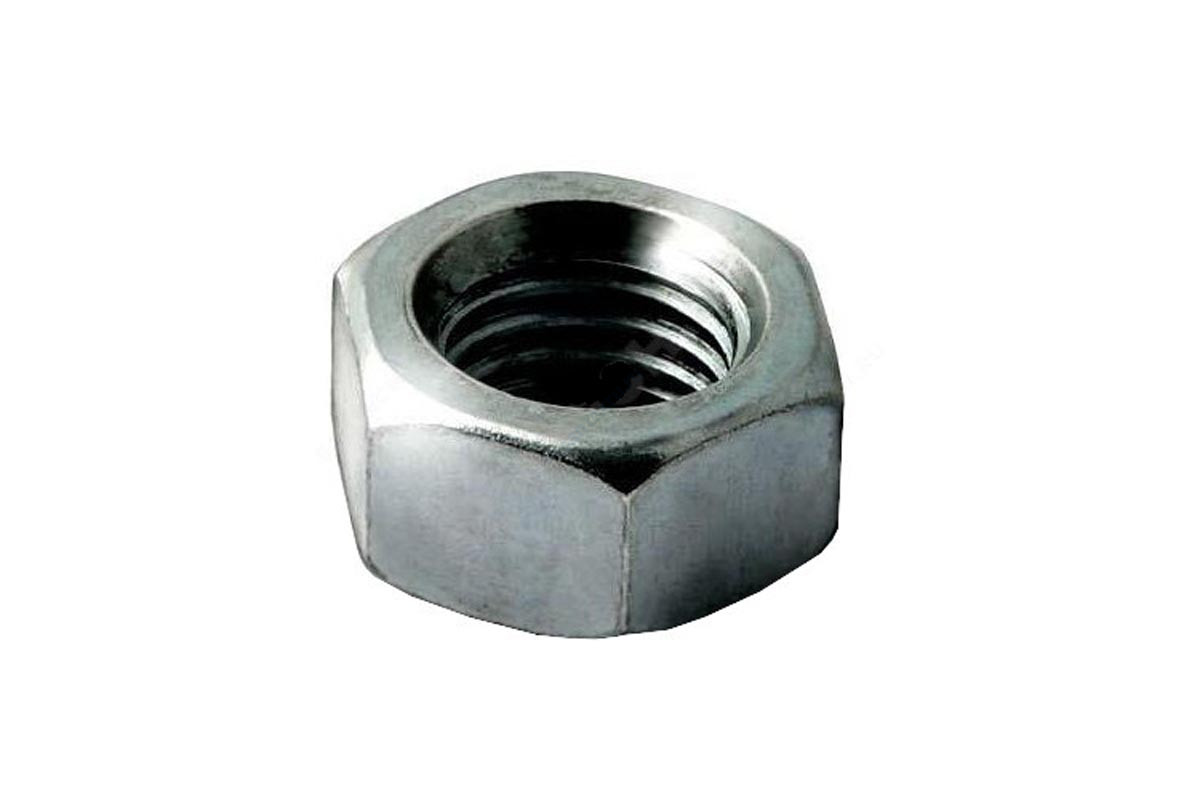 Гайка стальная оц М22 шестигранная вес DIN 934 (5915/5927) Китай