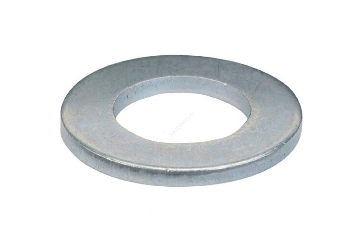 Шайба плоская стальная оц М18 вес DIN 125 Китай