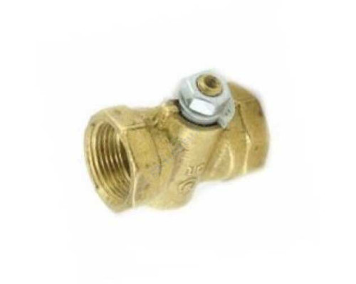 Кран конусный латунь газ 11б39бк Ру10 ВР Цветлит