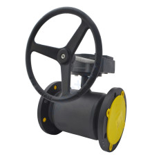 Кран шаровой сталь JIP/G-FF Ду 150 Ру25 фл с редуктором Danfoss 065N0351G