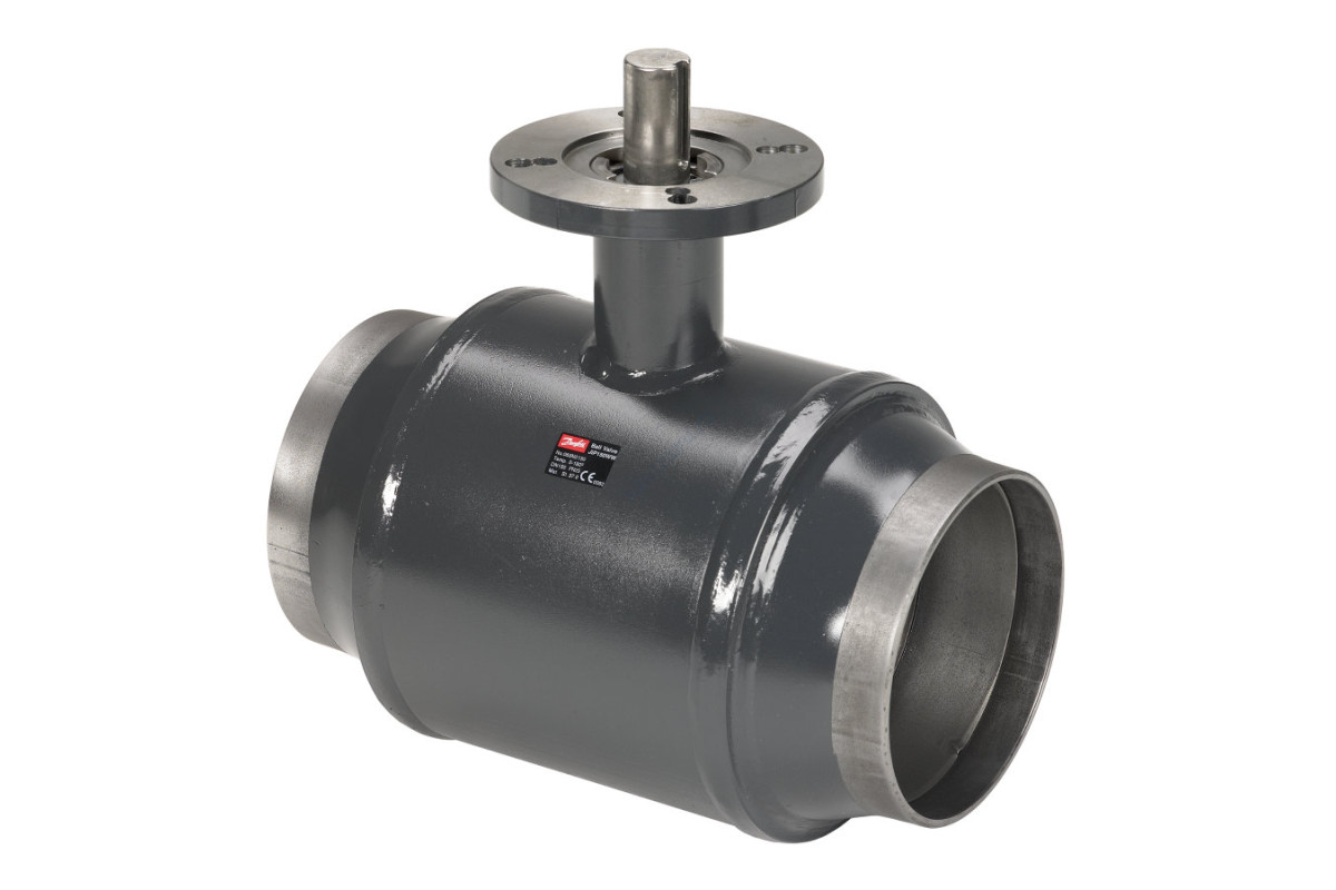 Кран шаровой сталь JIP Premium WW Ду 200 Ру25 п/привар Danfoss 065N0755G