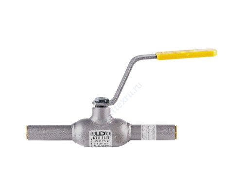 Кран шаровой сталь КШ.Ц.П Ду 40 Ру40 п/привар LD КШ.Ц.П.040.040.Н/П.02 L=190мм