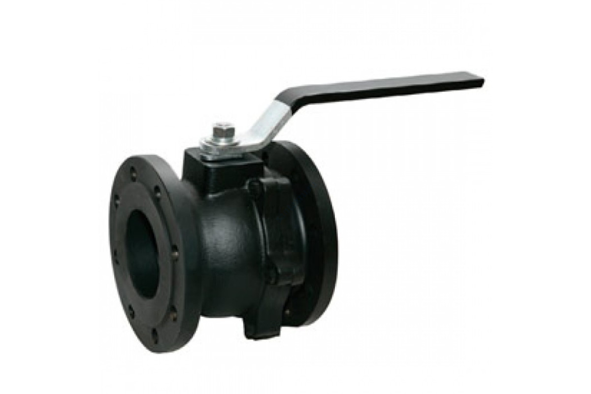 Кран шаровой чугун R740F Ду 200 Ру16 фл полнопроходной рукоятка Тмакс=120 оС Giacomini R740FLY020