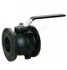 Кран шаровой чугун R740F Ду 250 Ру16 фл полнопроходной рукоятка Тмакс=120 оС Giacomini R740FLY025