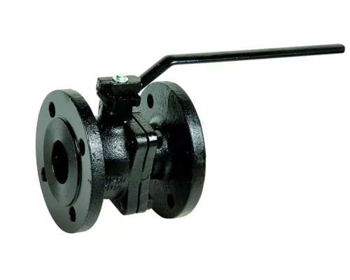Кран шаровой чугун BS 3242 Ду 32 Ру16 фл полнопроходной рукоятка Тмакс=200 оС Tecofi BS3242-0032