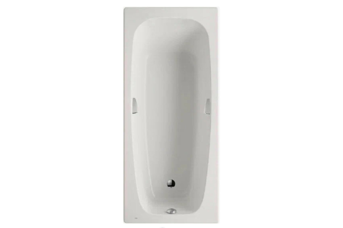 Ванна акриловая Sureste 170х70см с отверстиями для ручек без ножек Roca ZRU9302769