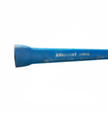 Труба чугун ВЧШГ RJ/ВРС Ду 80 L=6м раструбная с ЦПП с наружным цинковым и лаковым покрытием Свободный Сокол
