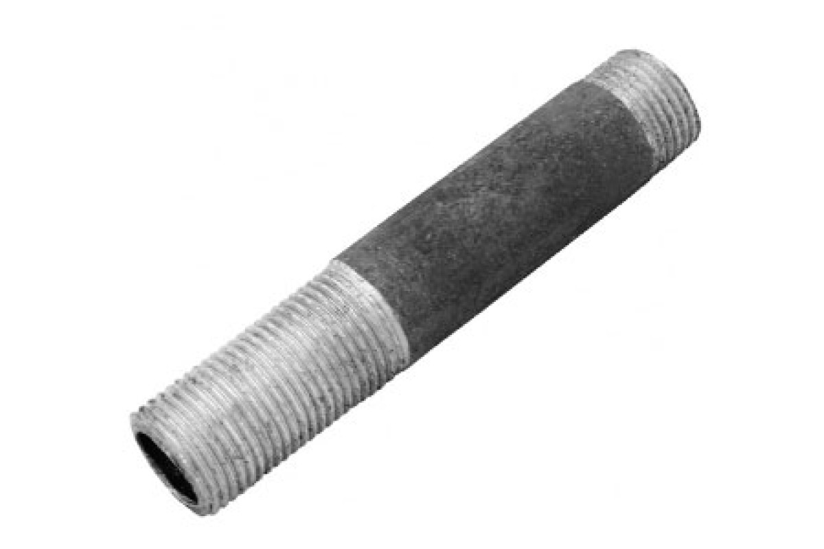 Сгон сталь Ду 15 L=100мм б/комплекта из труб по ГОСТ 3262-75
