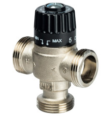 STOUT Термостатический смесительный клапан для систем отопления и ГВС 1" НР 30-65°С KV 1,8 SVM-0025-186525